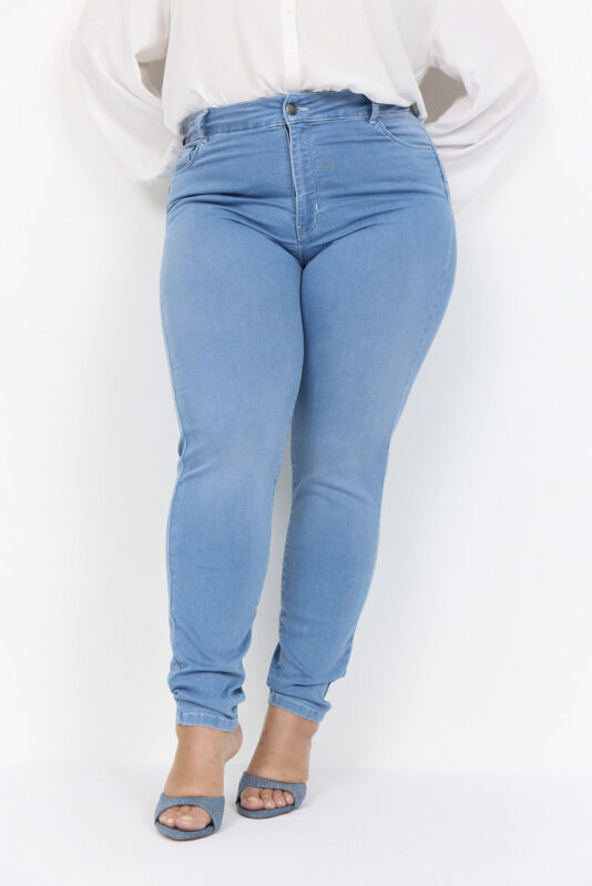 Curvy WA-SUMMER 11 Jeans Lys denim