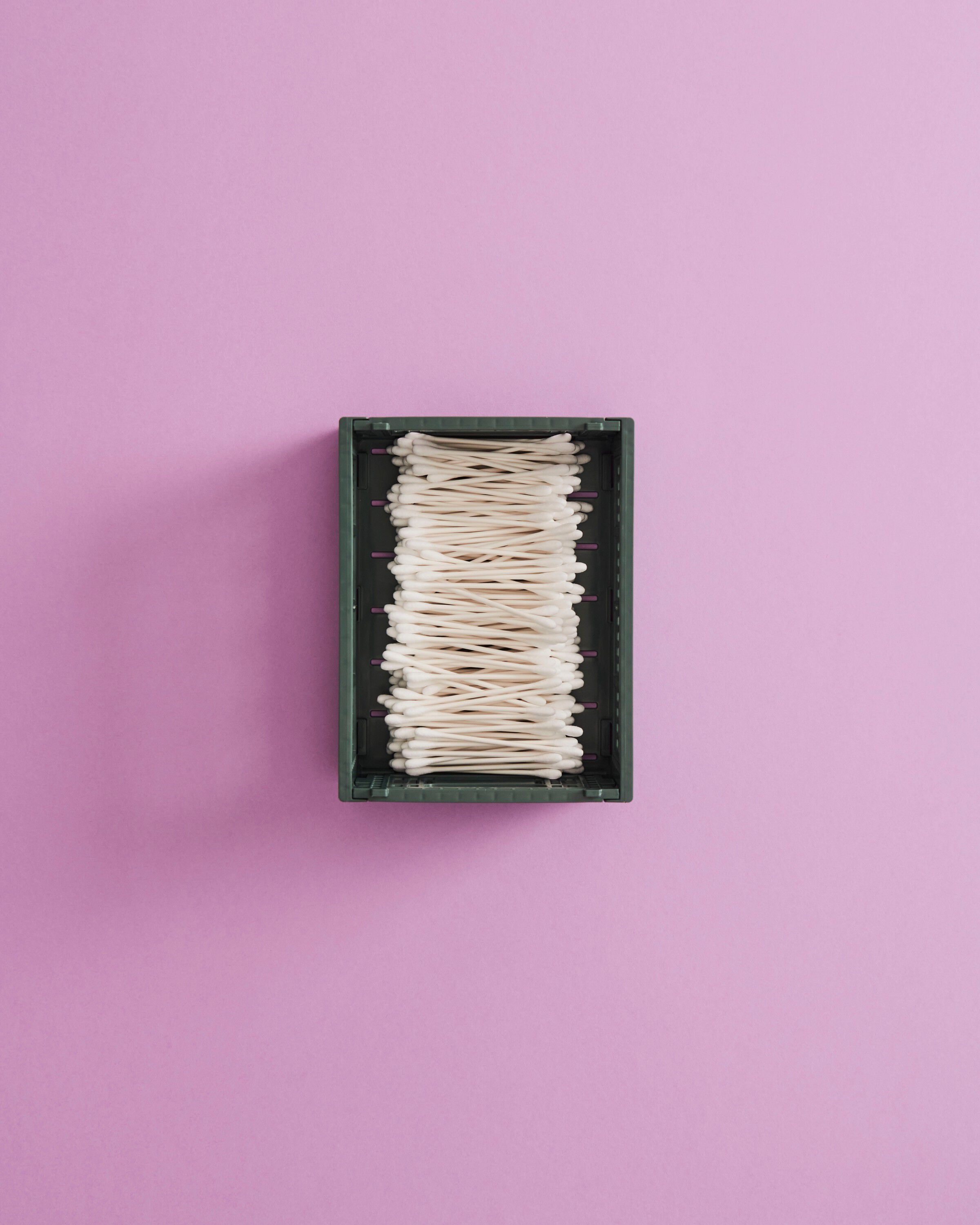 HAY Colour Crate Mini-Set of 2-Warm grey