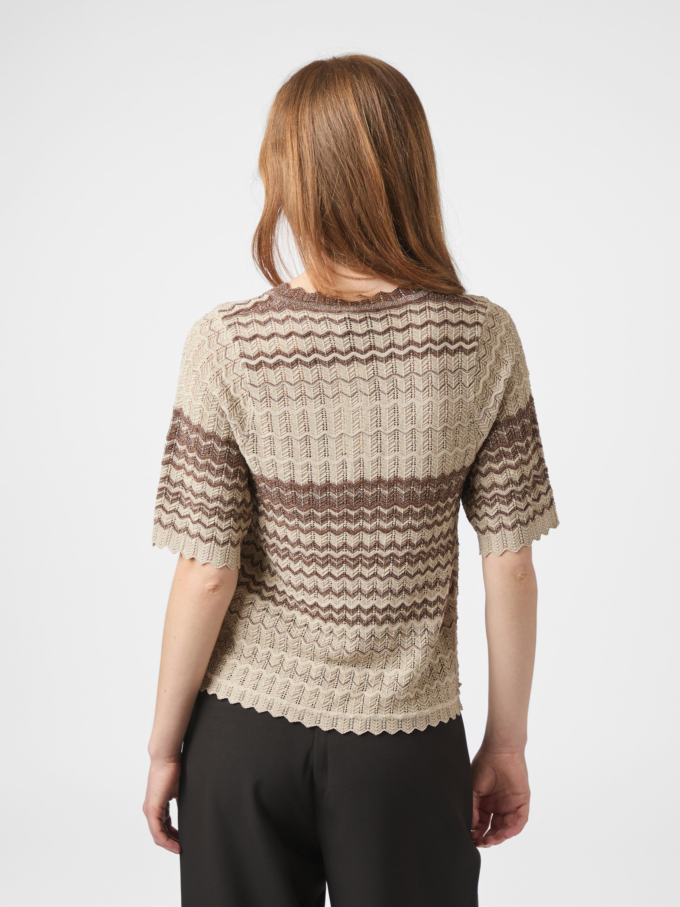 Meiko Stitch Knit Blouse