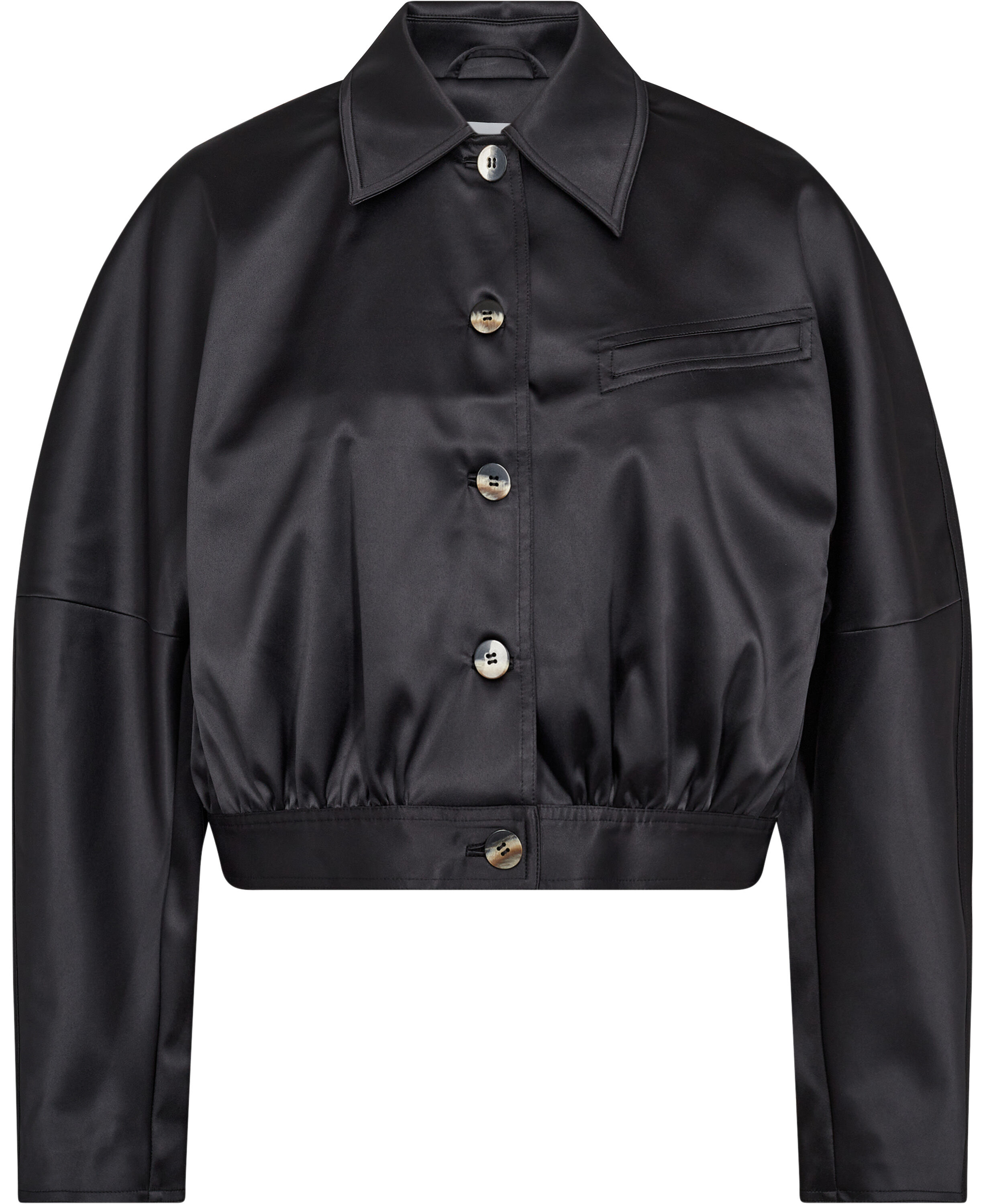 Double Satin Short Jacket