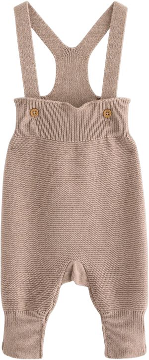 Strikkede smækbukser i blød og elas