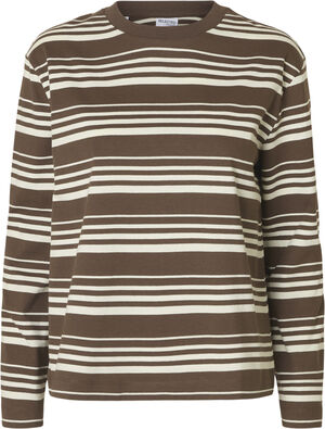SLFBOXY-LUMA LS O-NECK TEE