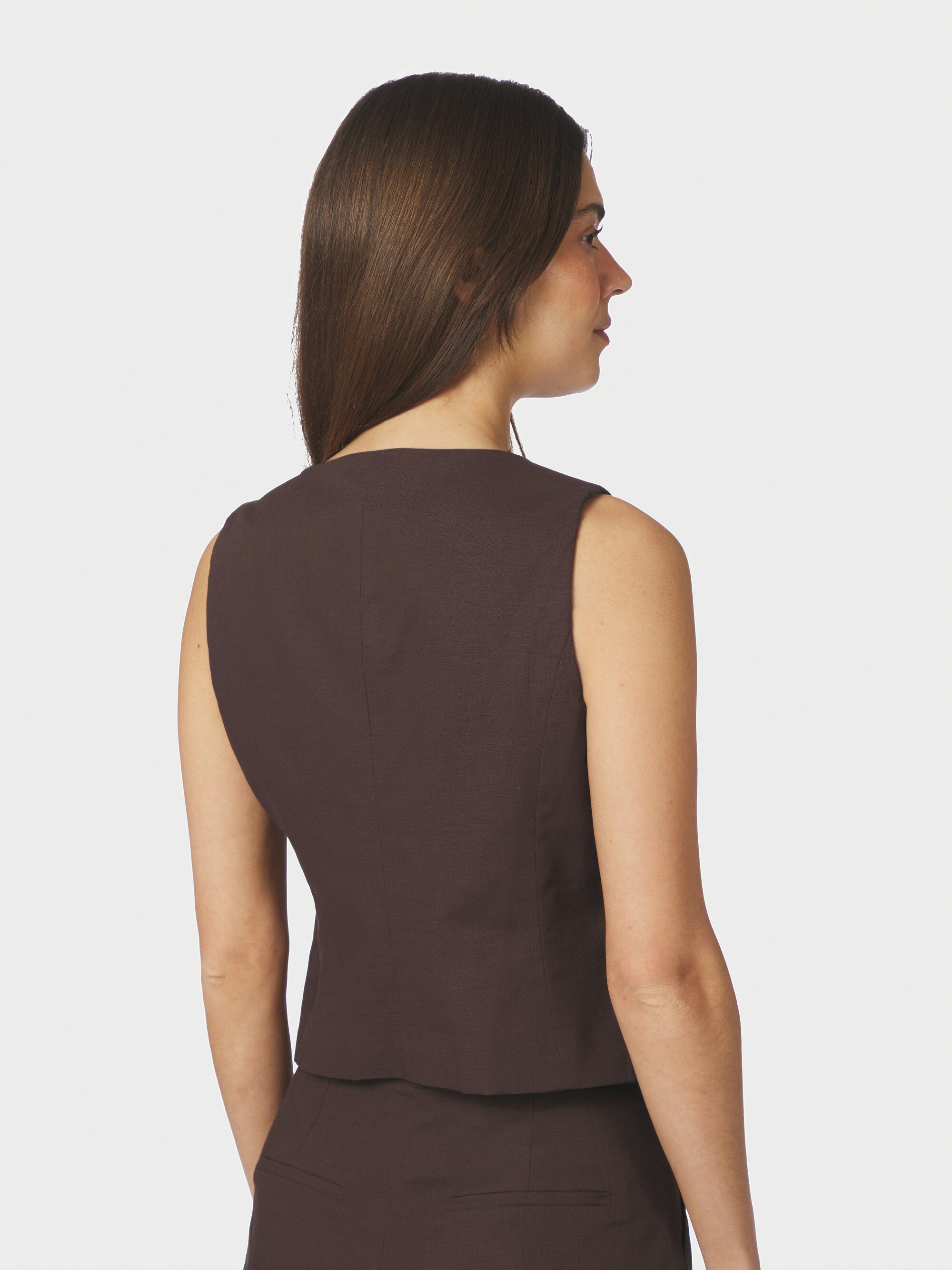 Yula Linen Waistcoat