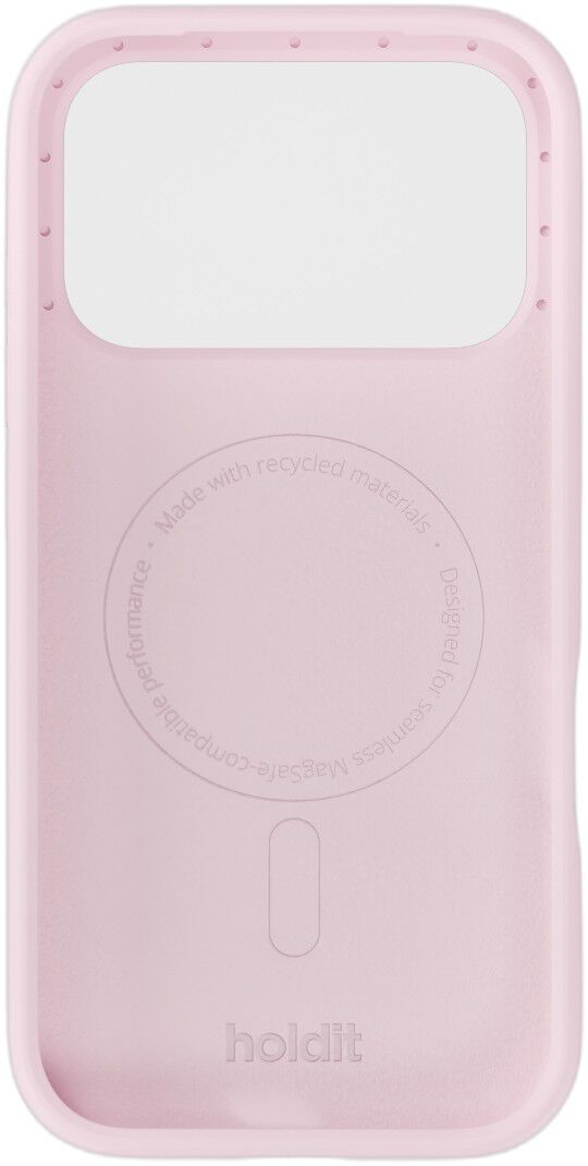 Silicone Case MagSafe Compatible iPhone 17 Pro Max Pale Pink
