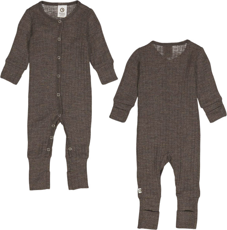 Woolly rib bodysuit