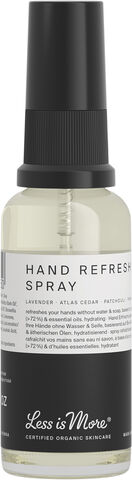 Organic Hand Refreshing Spray Travel Size 30 ml.