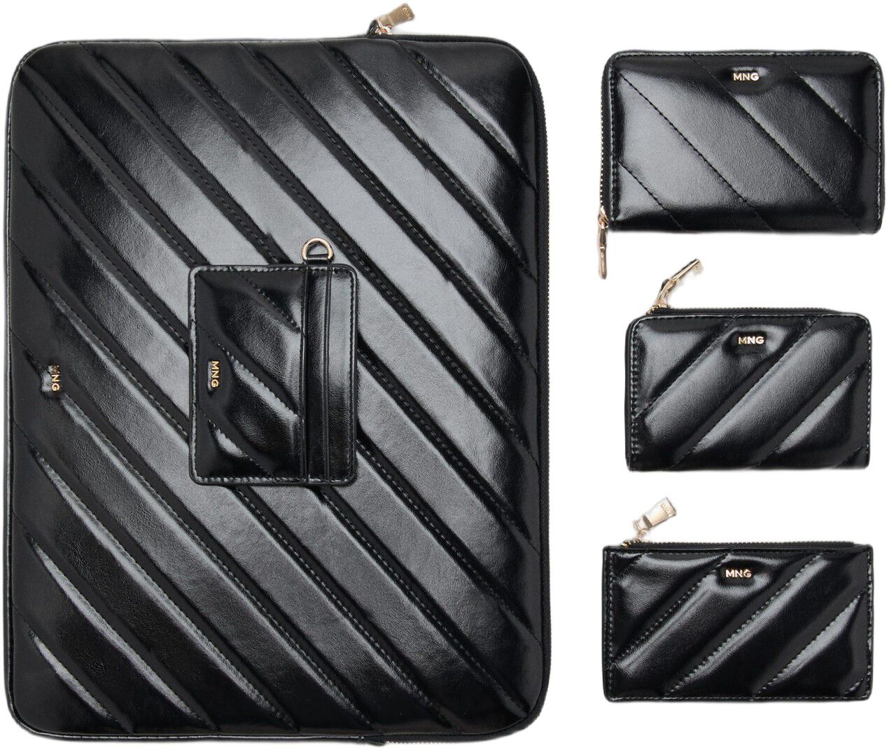 Small quilted wallet