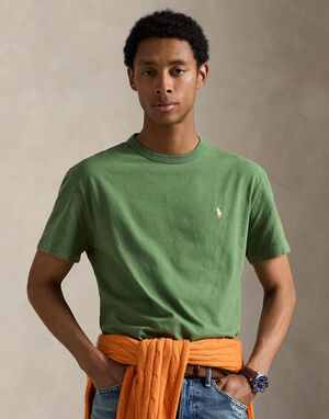 Classic Fit Jersey Crewneck T-Shirt