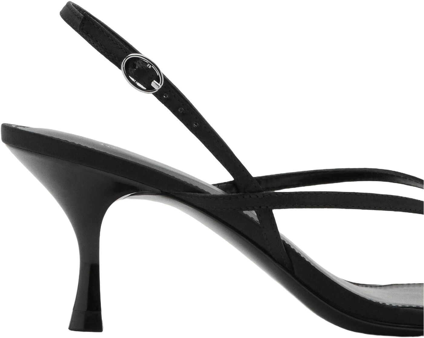 Strappy heeled sandals