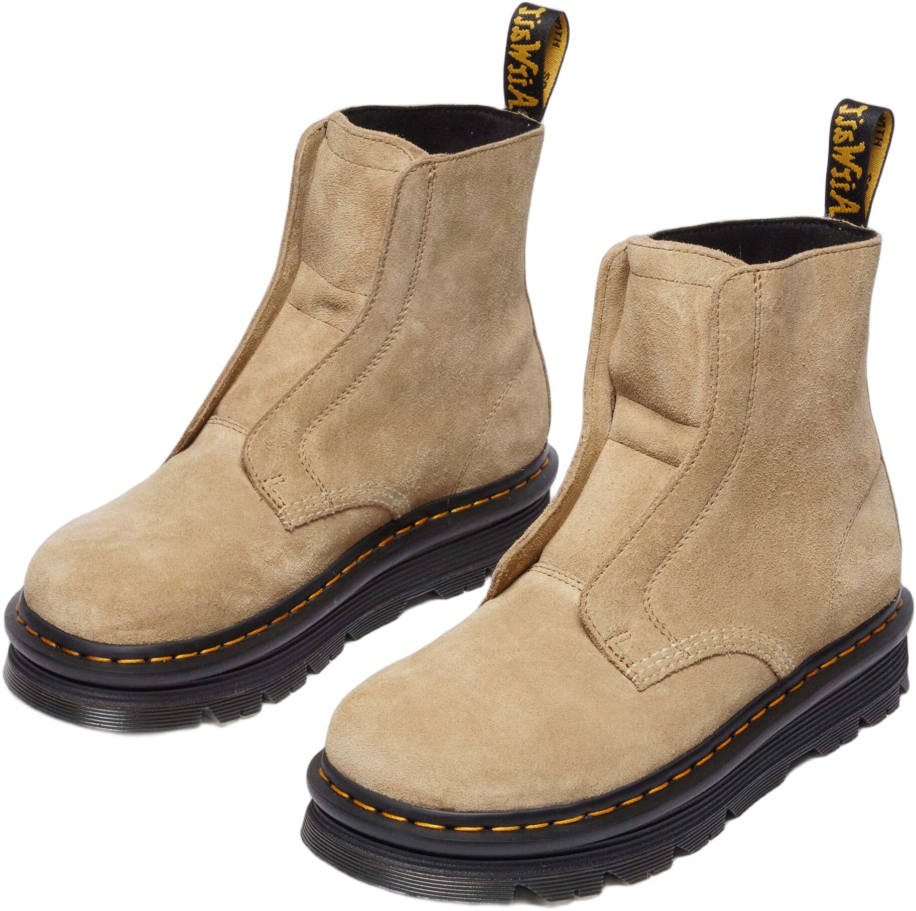 Zebzag Laceless Savannah Tan Eh Suede