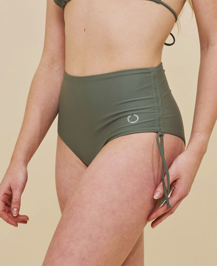 Wanita högmidjade justerbar bikinitrosa