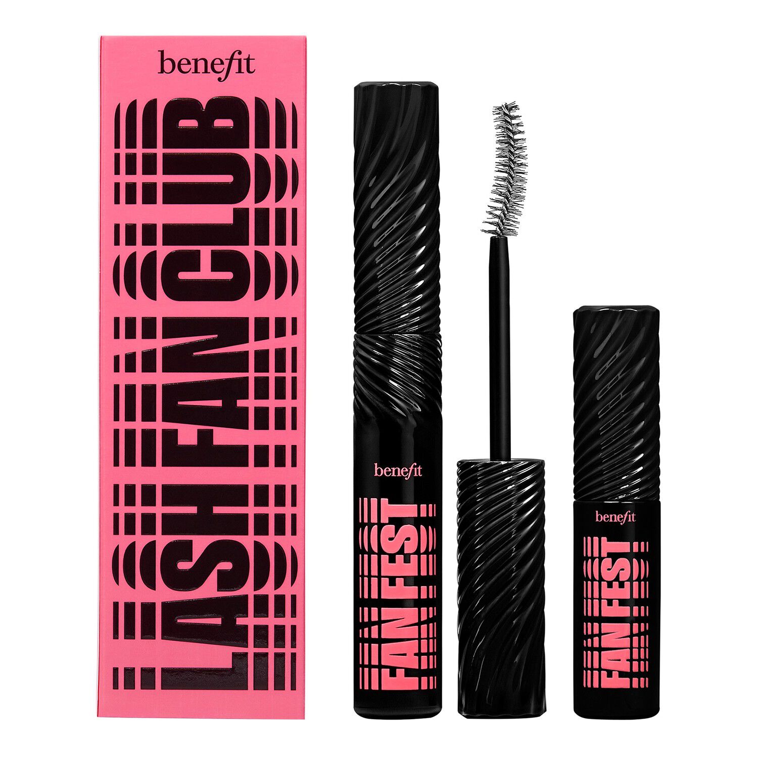 Lash Fan Club Mascara Duo- Benefit Mascara Fanning & Volumizing Fan Fe