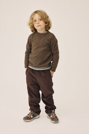 Strikka 8 RWS wool & GCS cashmere pullover (texture)