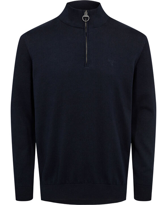Barbour Cotton Half Zip