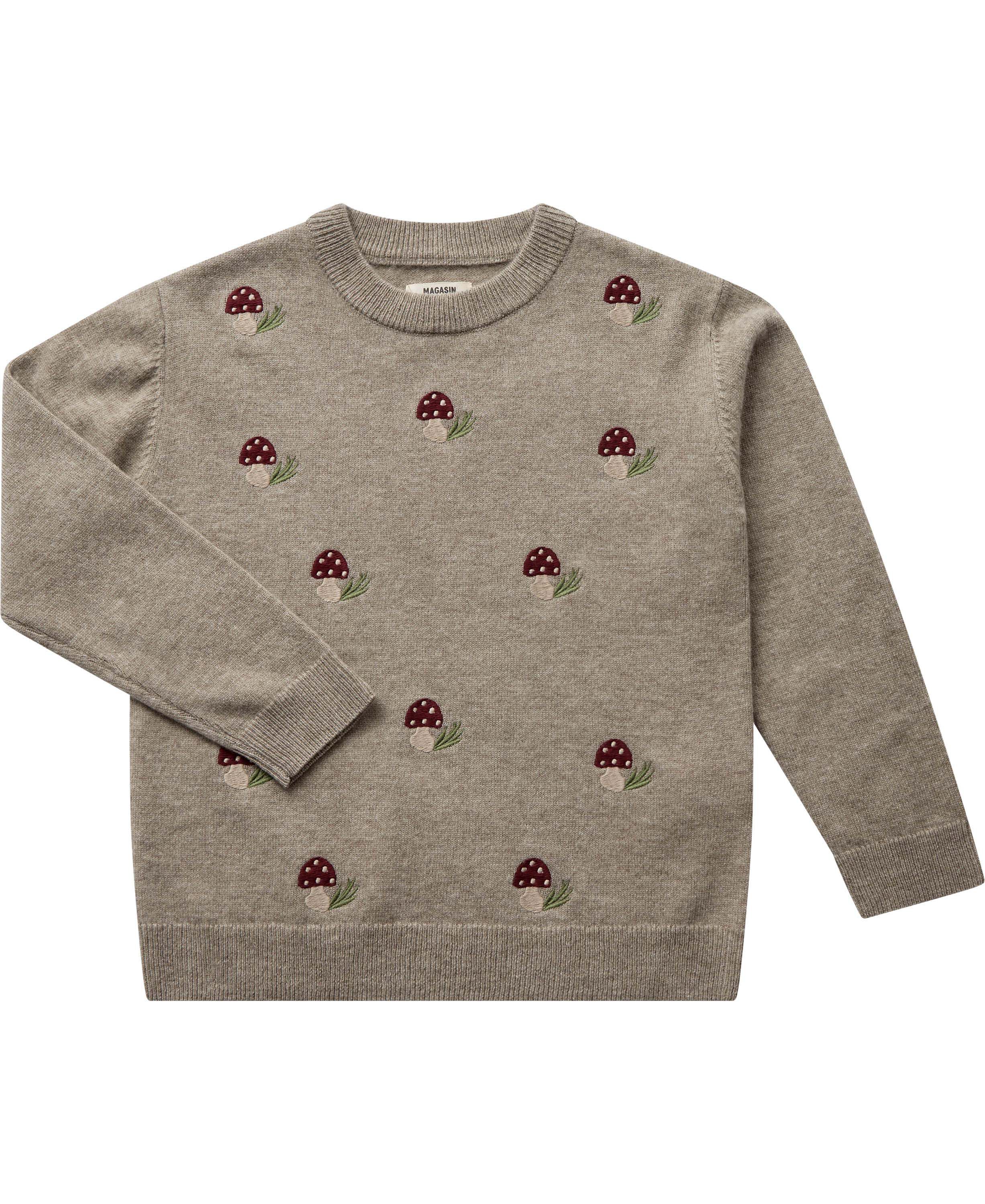 Strikka 10 RWS wool & GCS cashmere pullover (embroidery)