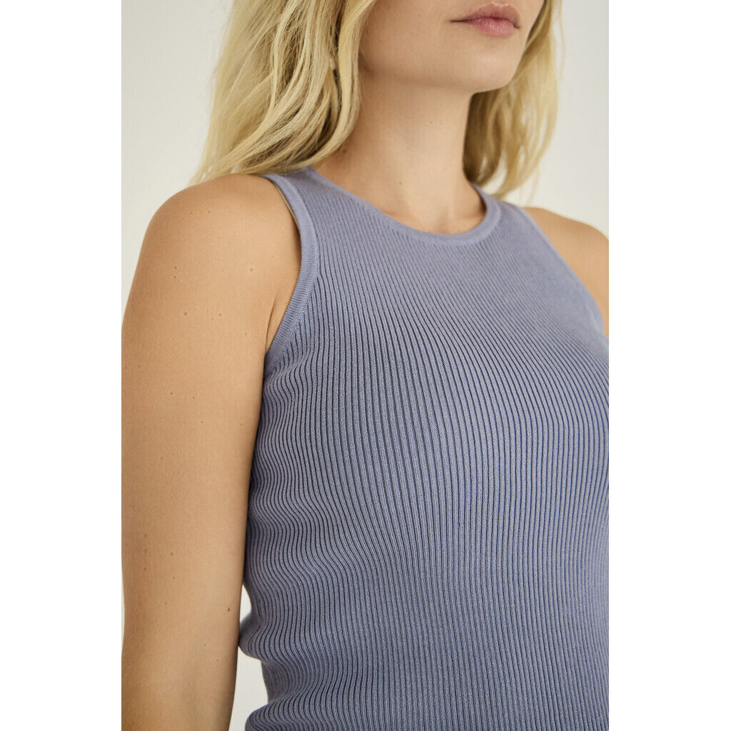 Rib knit tank top