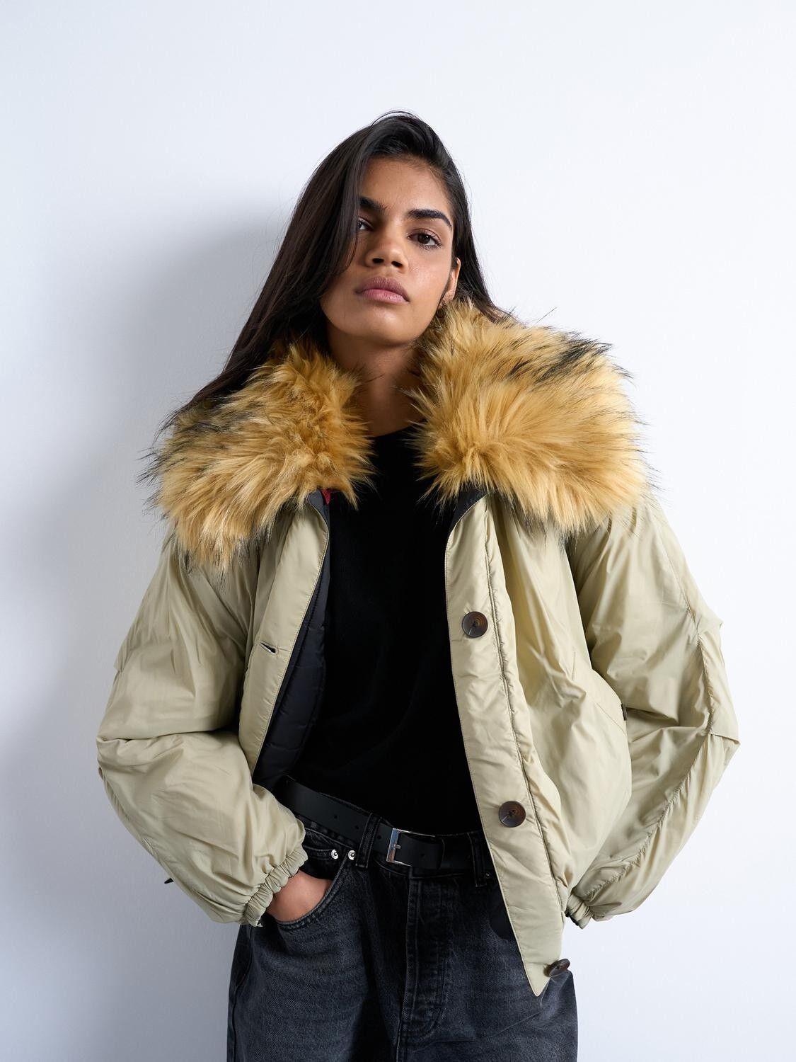 Tselly Reversible Bomber