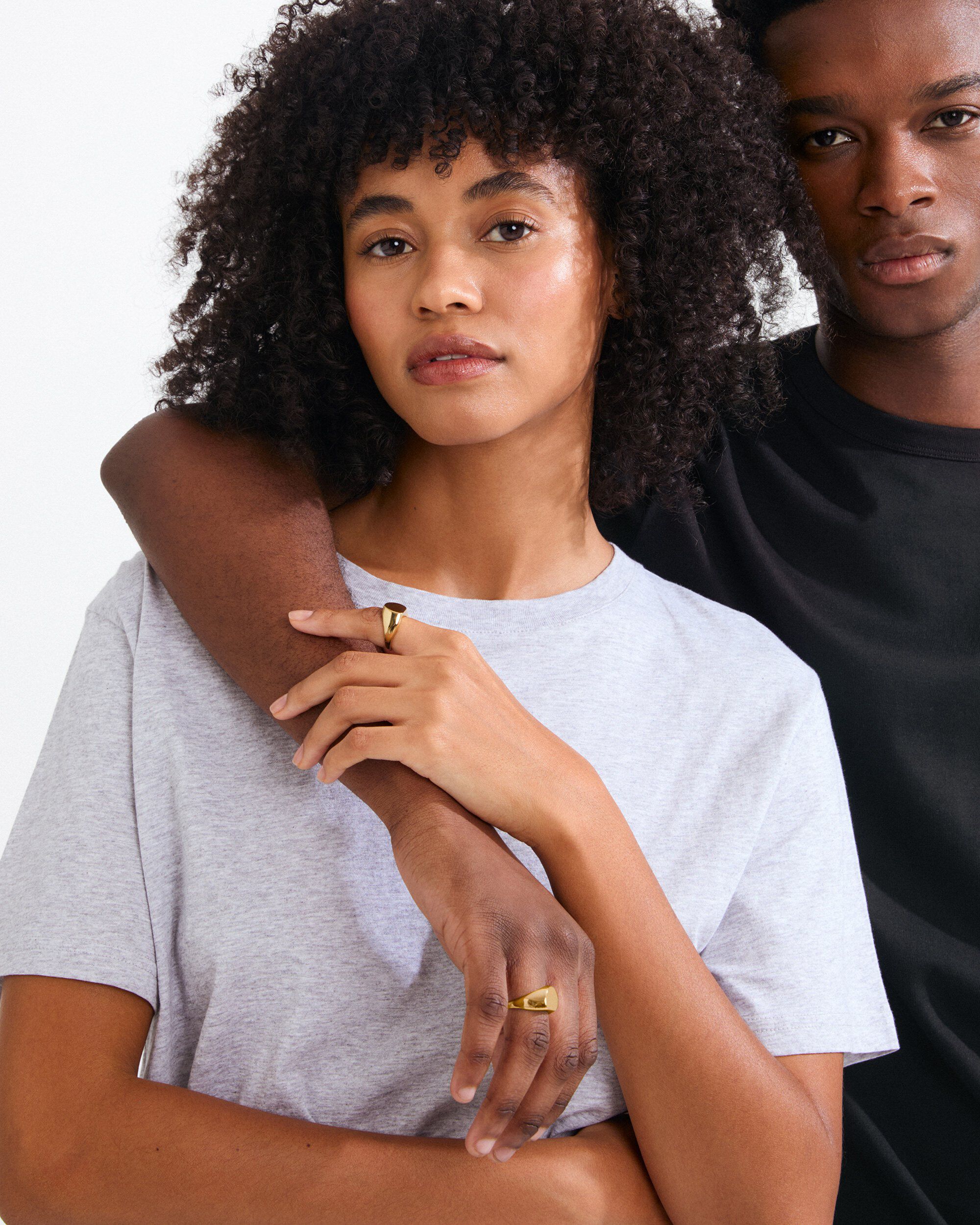 PRESENCE ring gold-plated