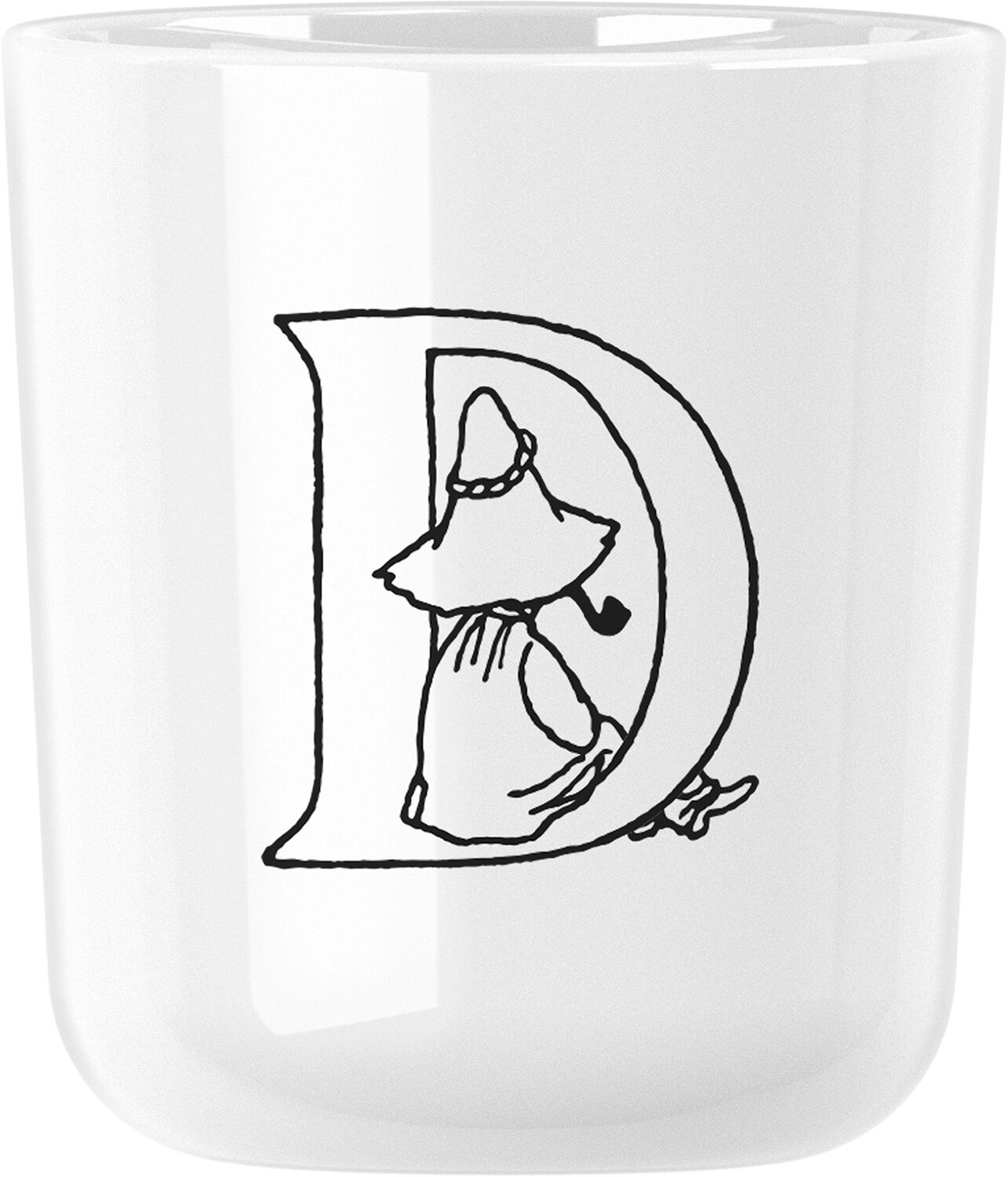 Moomin ABC mugg - C 0.2 l. Moomin white