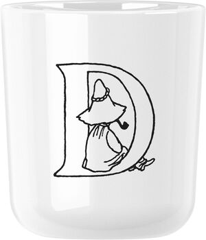 Moomin ABC mugg - D 0.2 l. Moomin white