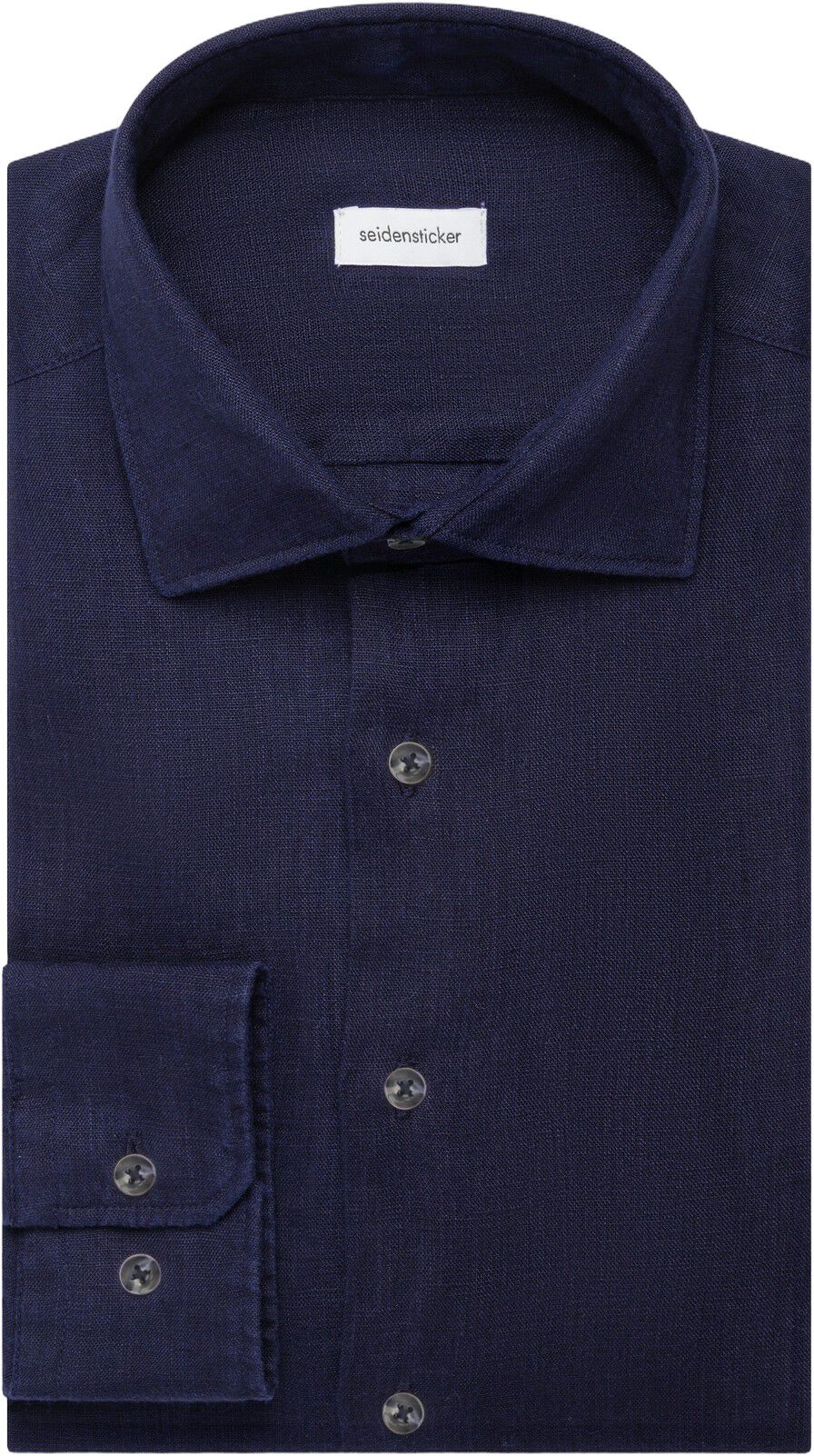 Linen shirt Slim 1/1 Kent-Collar Uni