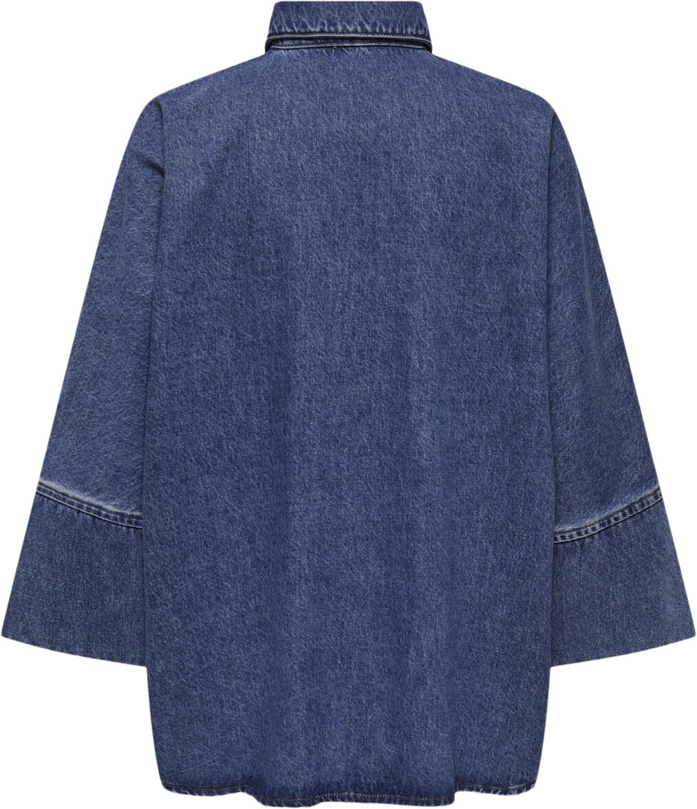 ONLGRACE L/S DNM SHIRT CRO