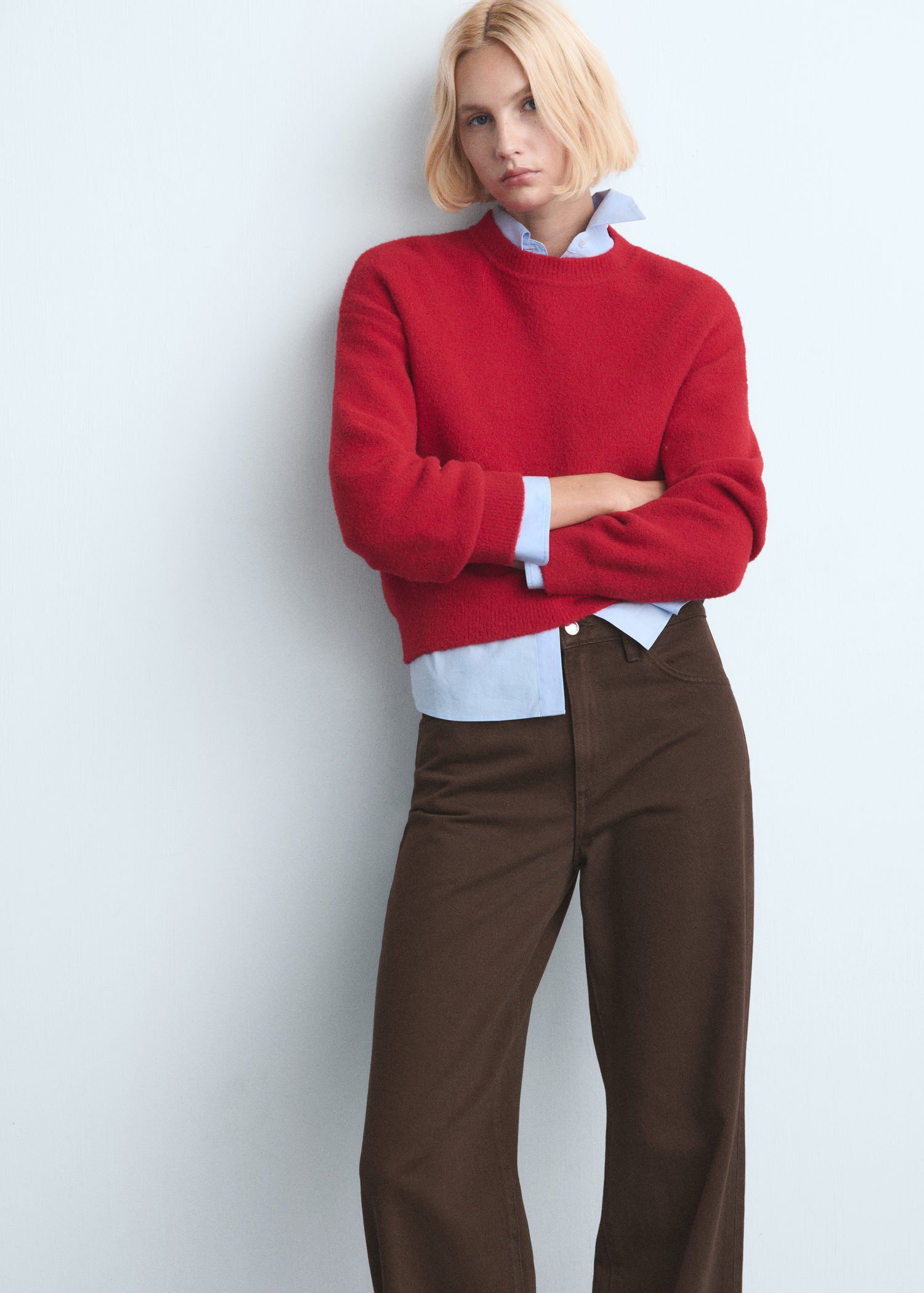 Danila high-waisted wide-leg jeans