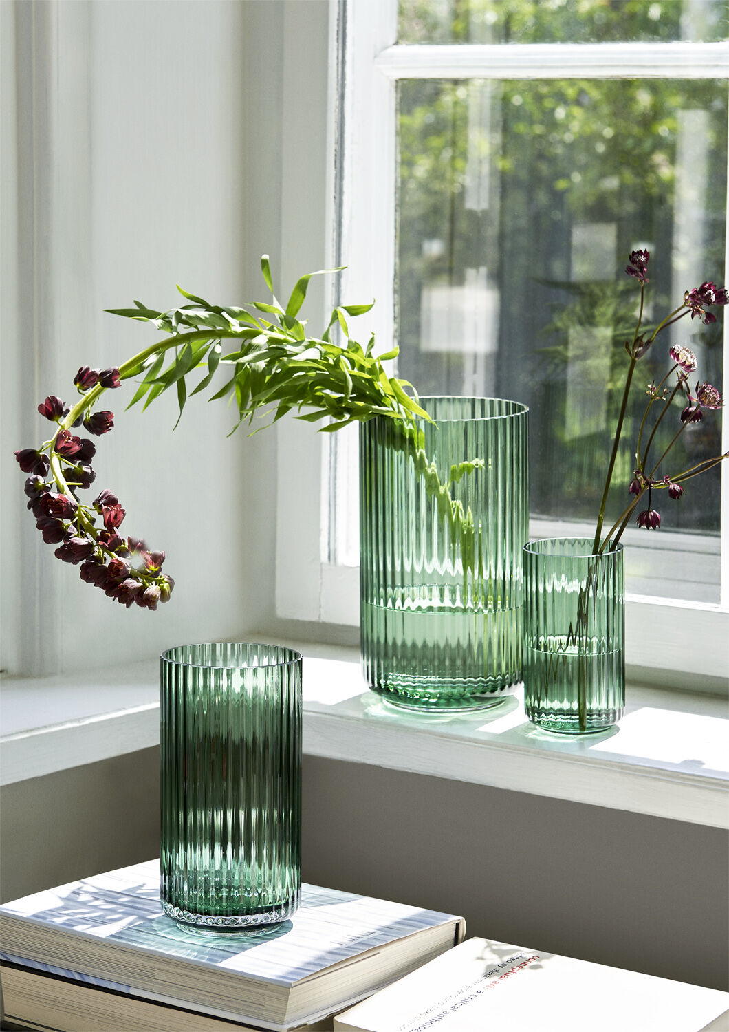 Lyngby Vase 20cm glass