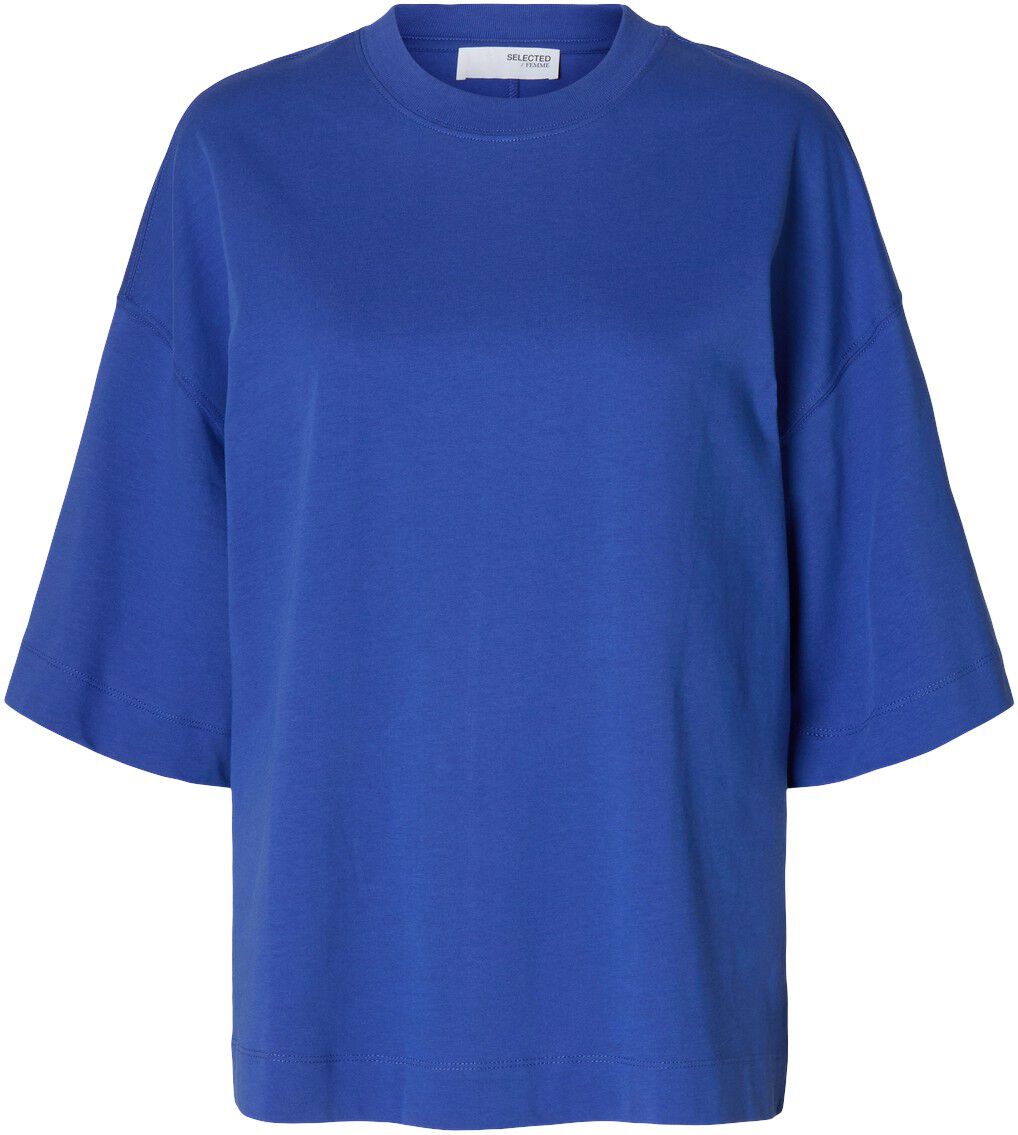 SLFCOLWOMAN 2/4 OVERSIZED TEE