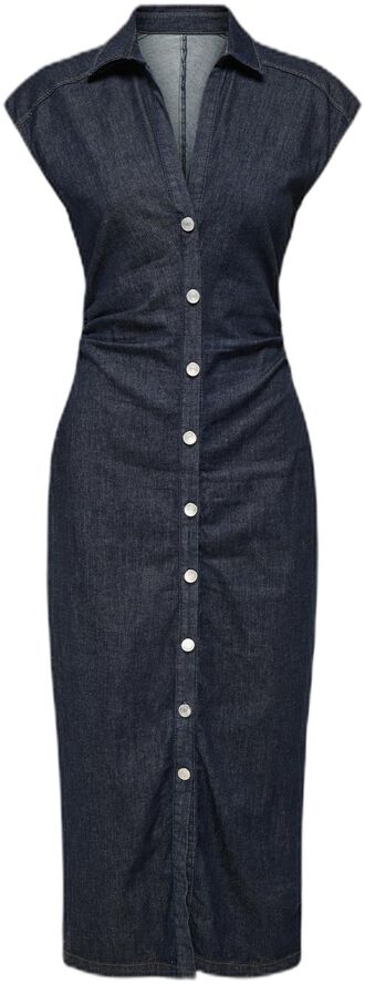 ONLBABE CAPSLEEVE MIDI DRESS DNM RI