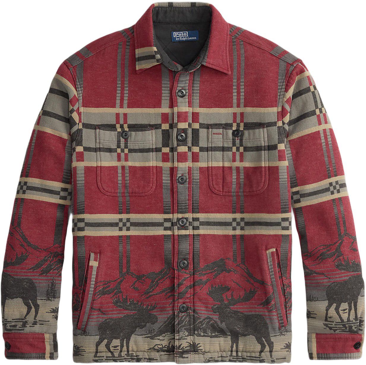 Classic Fit Jacquard Flannel Workshirt