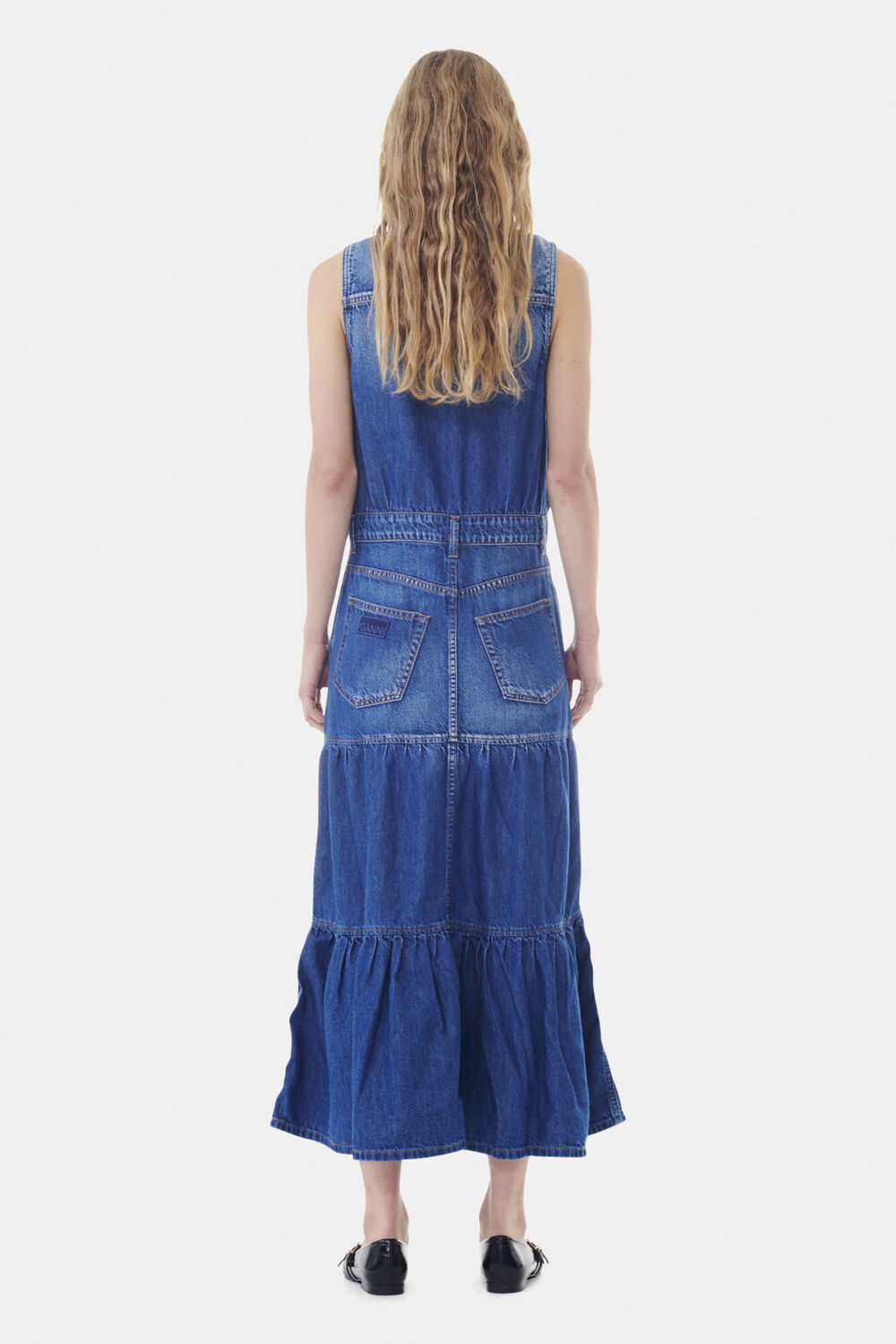 Light Denim Long Dress