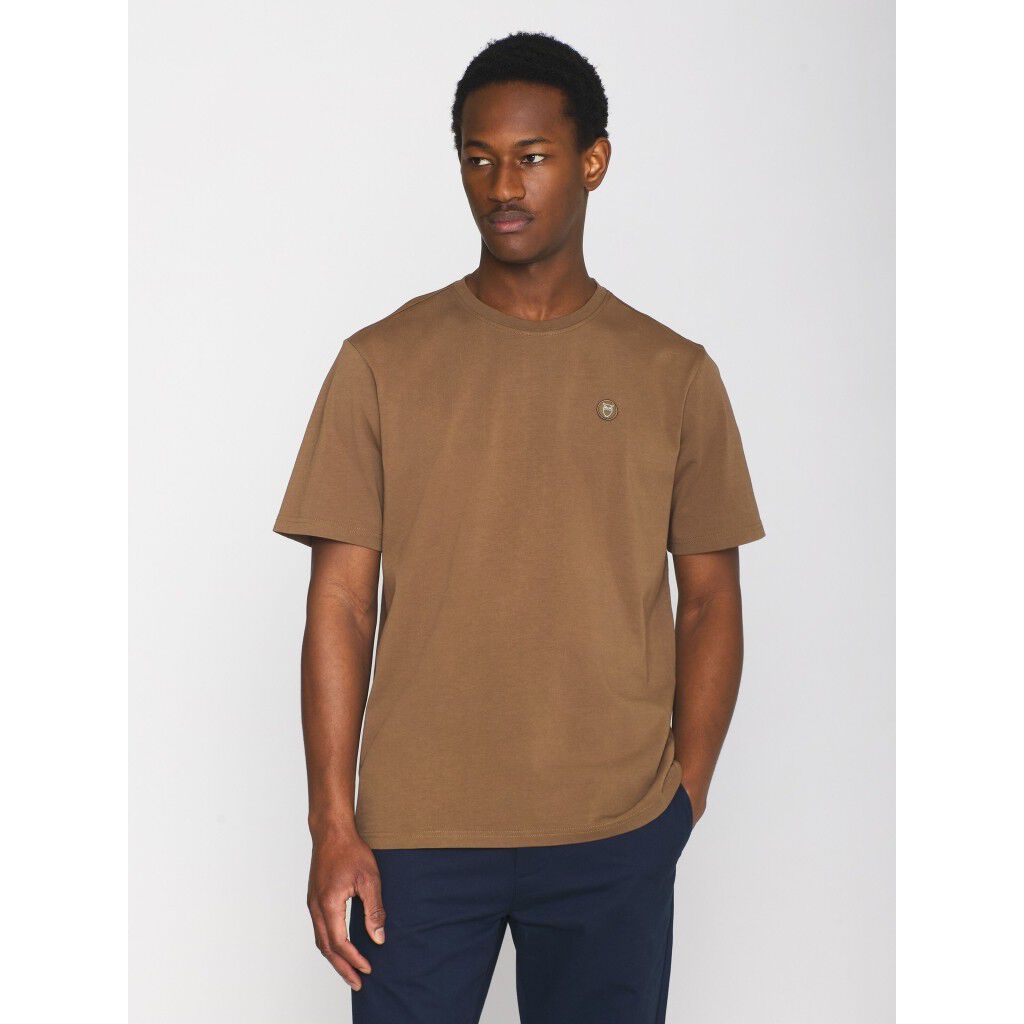 LOKE badge tee - Regenerative Organic Certified - GOTS/Vegan