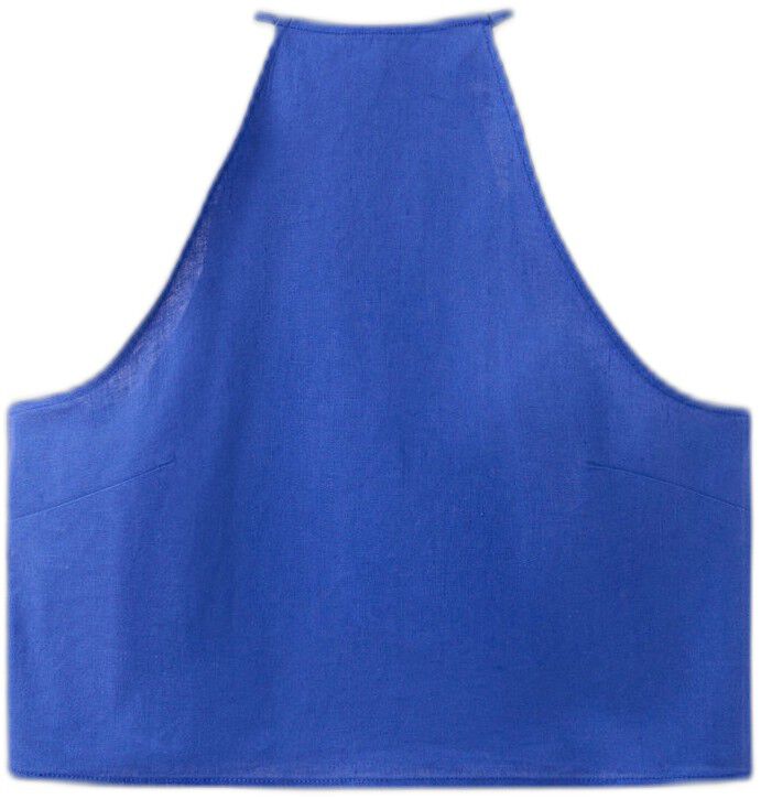 Linen cotton halter top