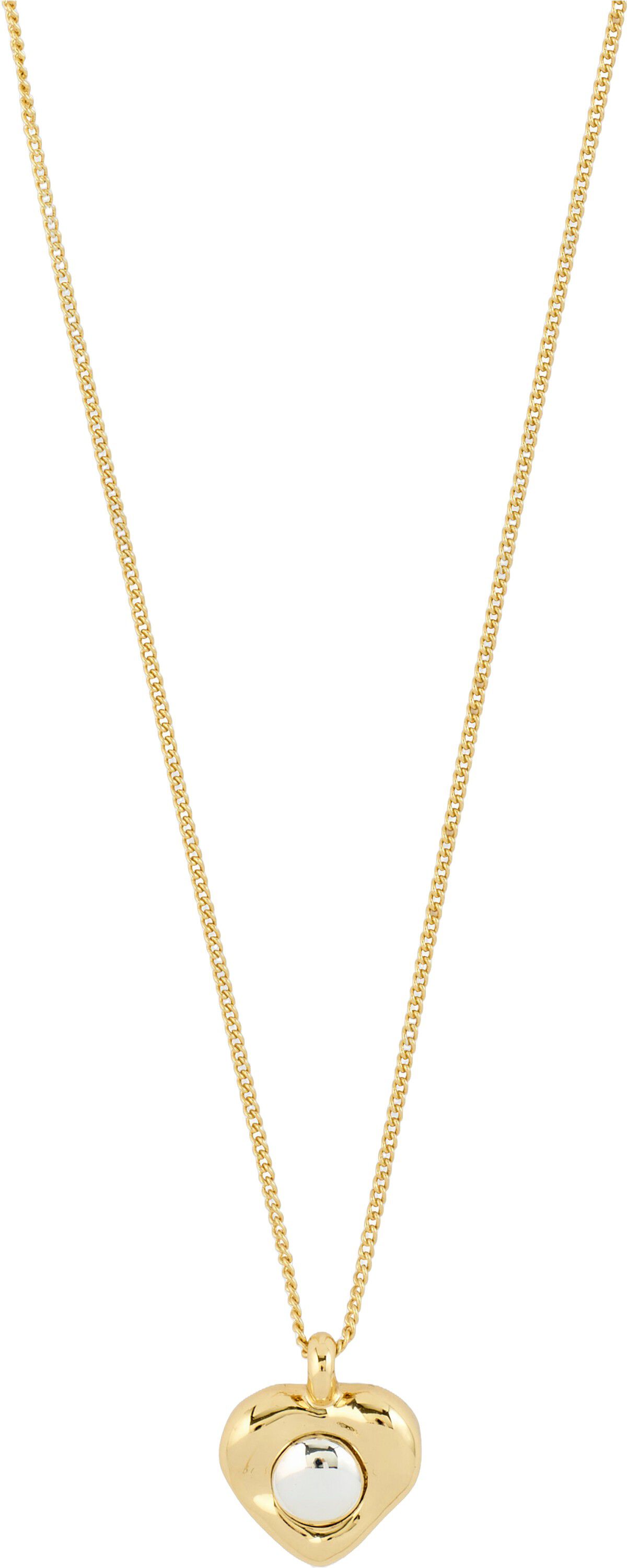 NOVA heart necklace gold-plated