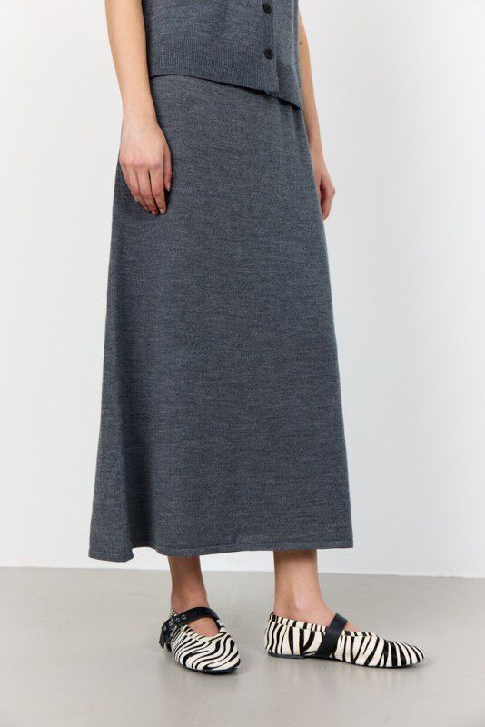 LR-ISMAILA 8 Nederdel M&oslash;rk gr&aring;