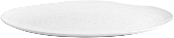 "Tallerken oval Boulogne 23 x 16,5 cm Hvit"