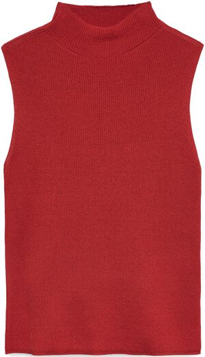 AWVITORIA SL HIGH NECK KNIT TOP