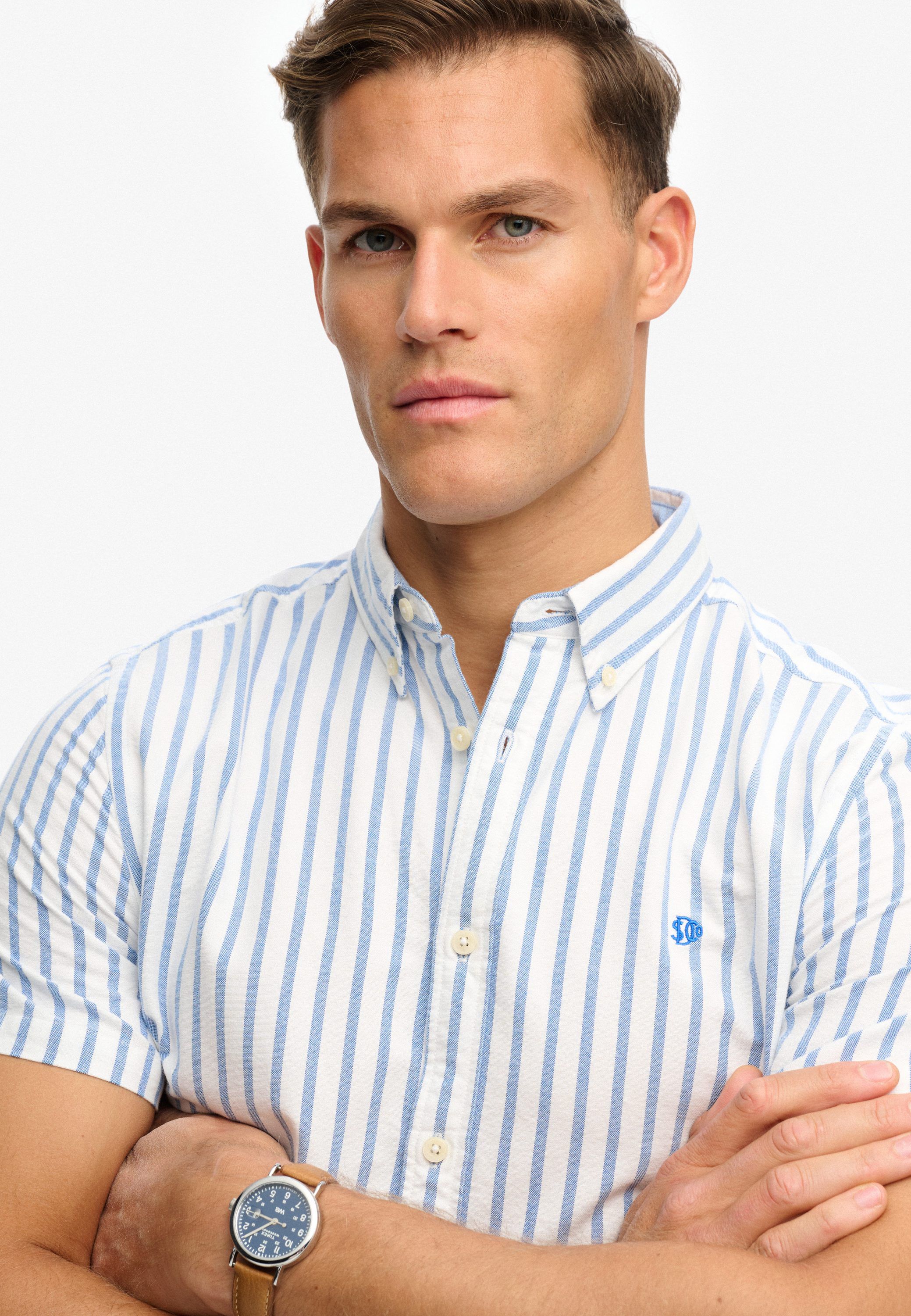 PREPPY OXFORD S/S SHIRT