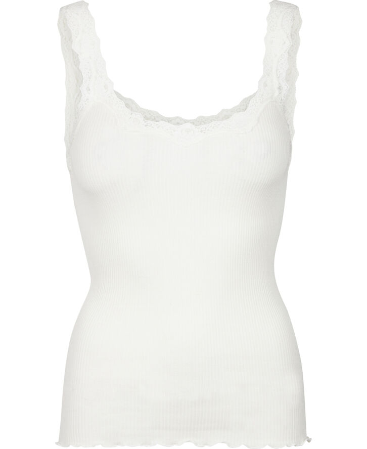 RWBabette Silk SL Deep Back Lace Top