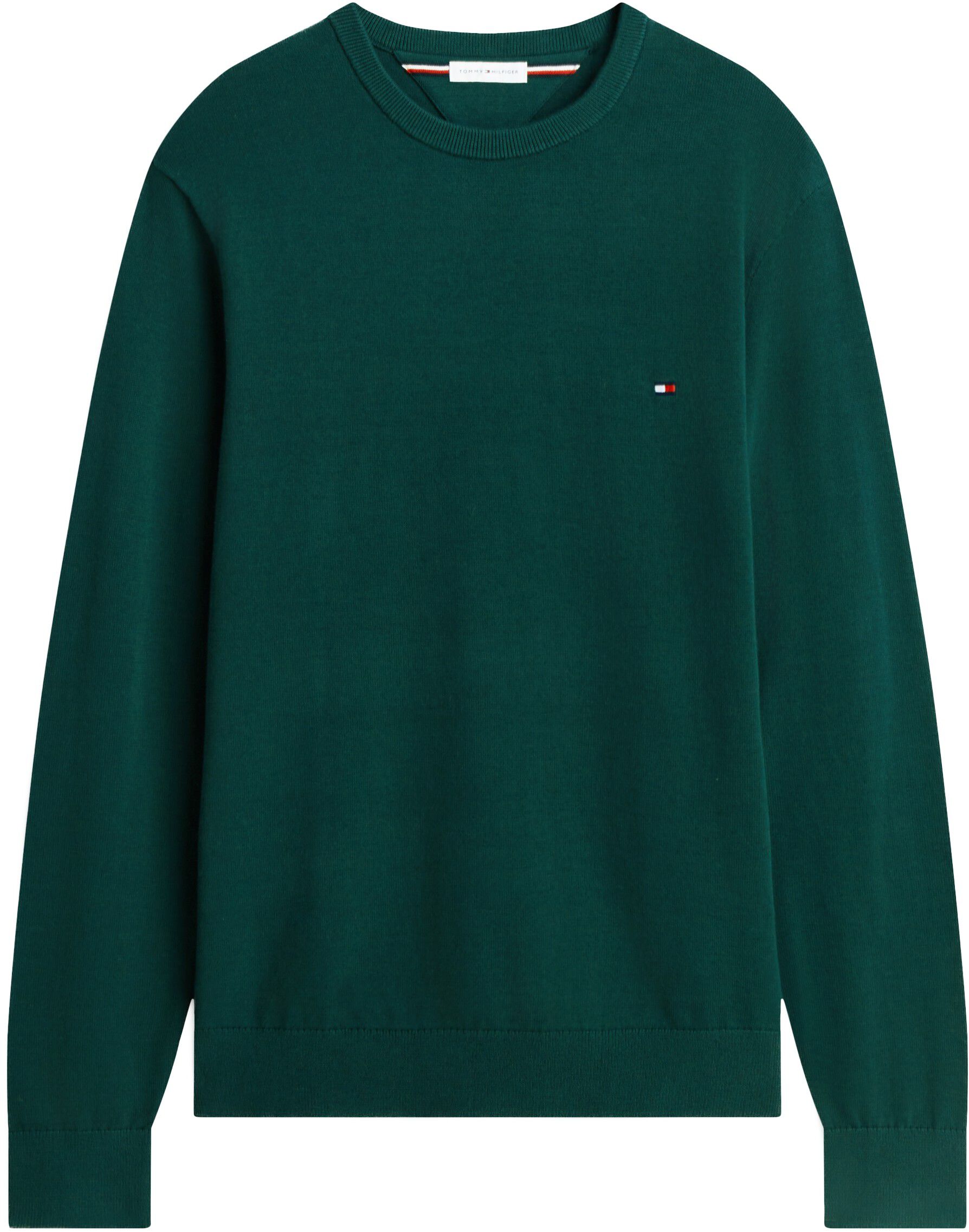 Flag Embroidery Crew Neck Jumper