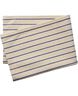 Stripe bathmat 60x80cm surf the web/ecru
