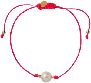 Big Pearl Berrie Armbånd - Pink