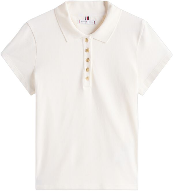 GOLD BUTTON SLIM SS POLO