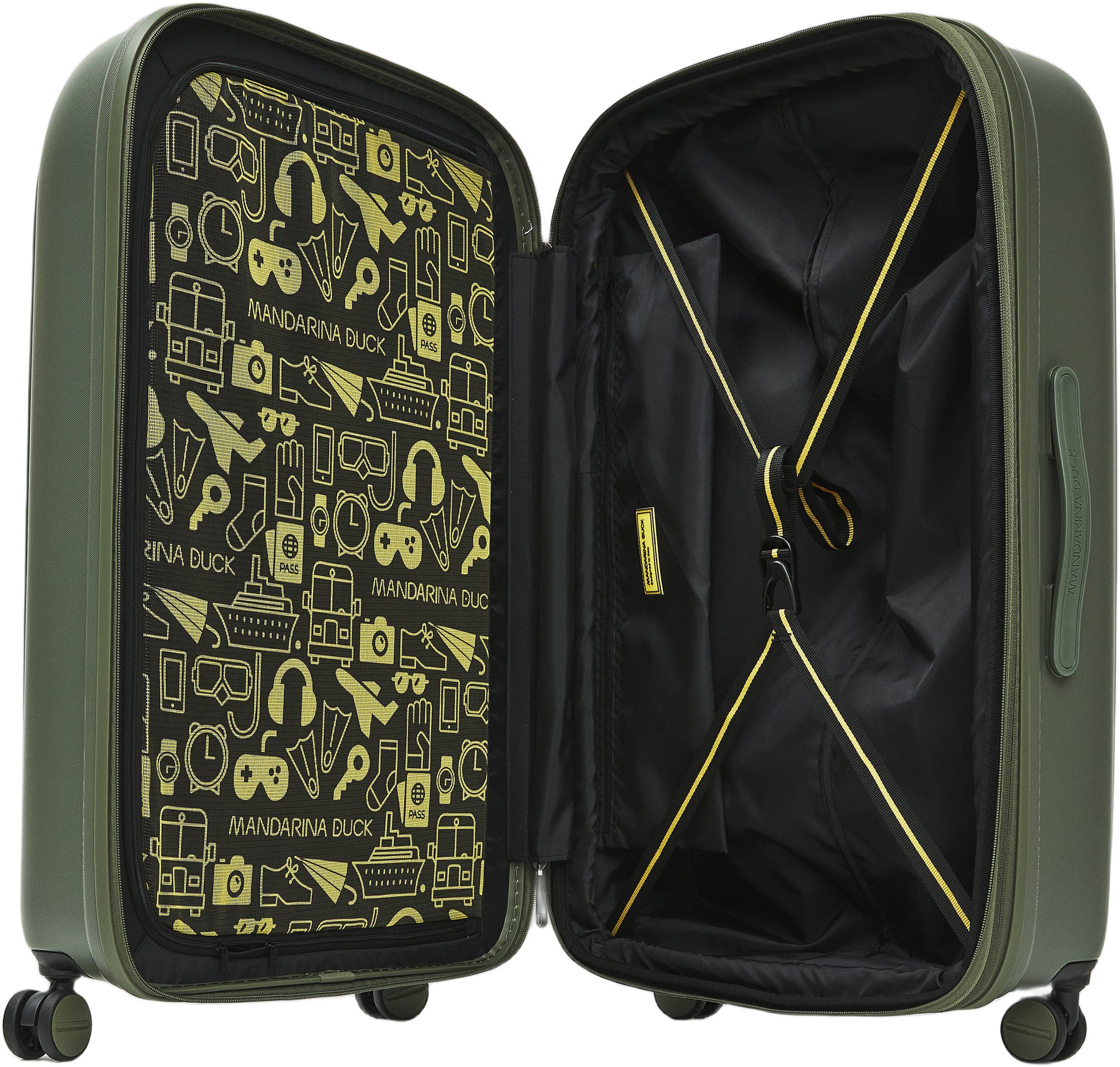 LOGODUCK + TROLLEY LARGE EXP / PINE GREEN