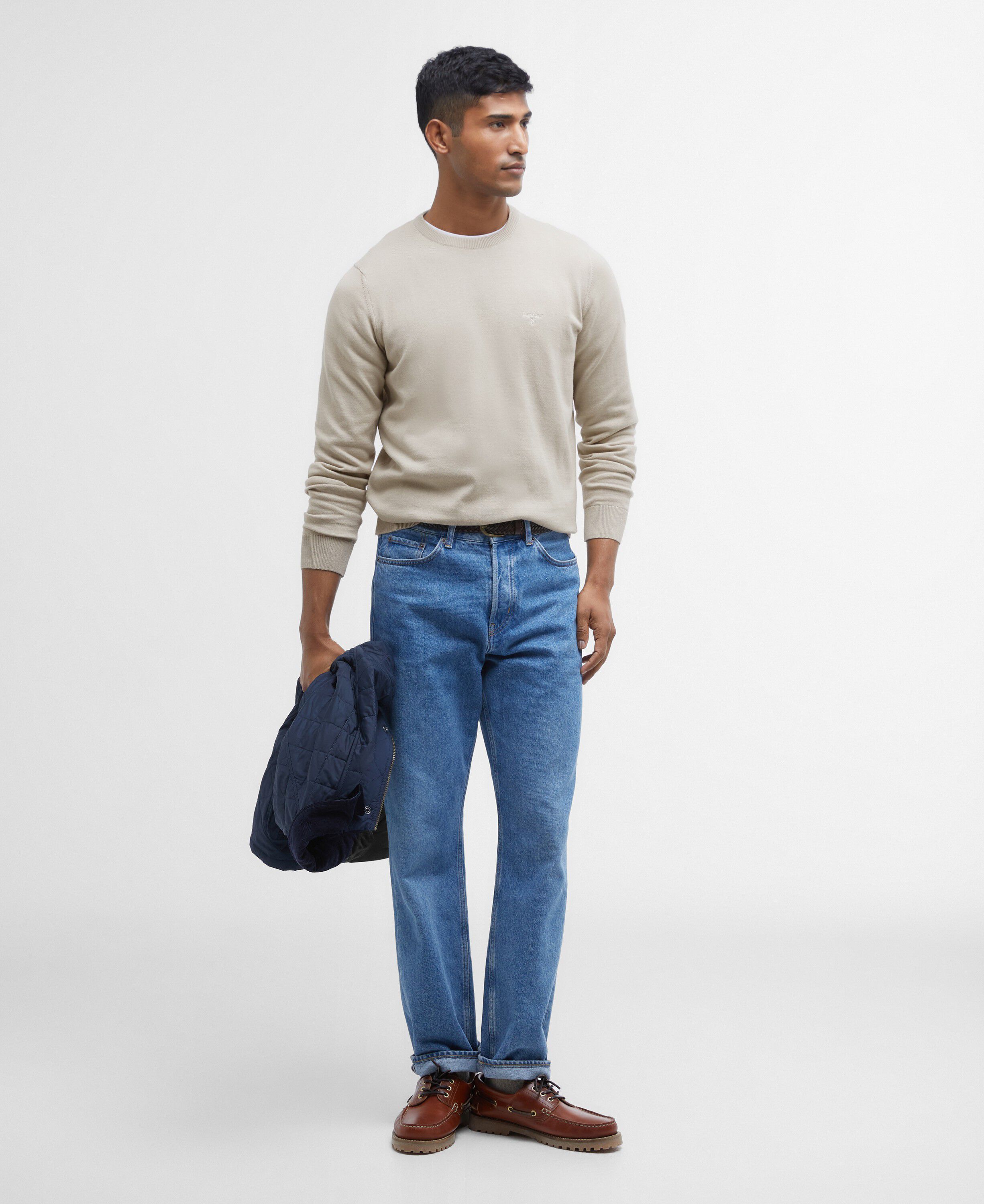 Barbour Pima Cotton Crew Neck Sweat