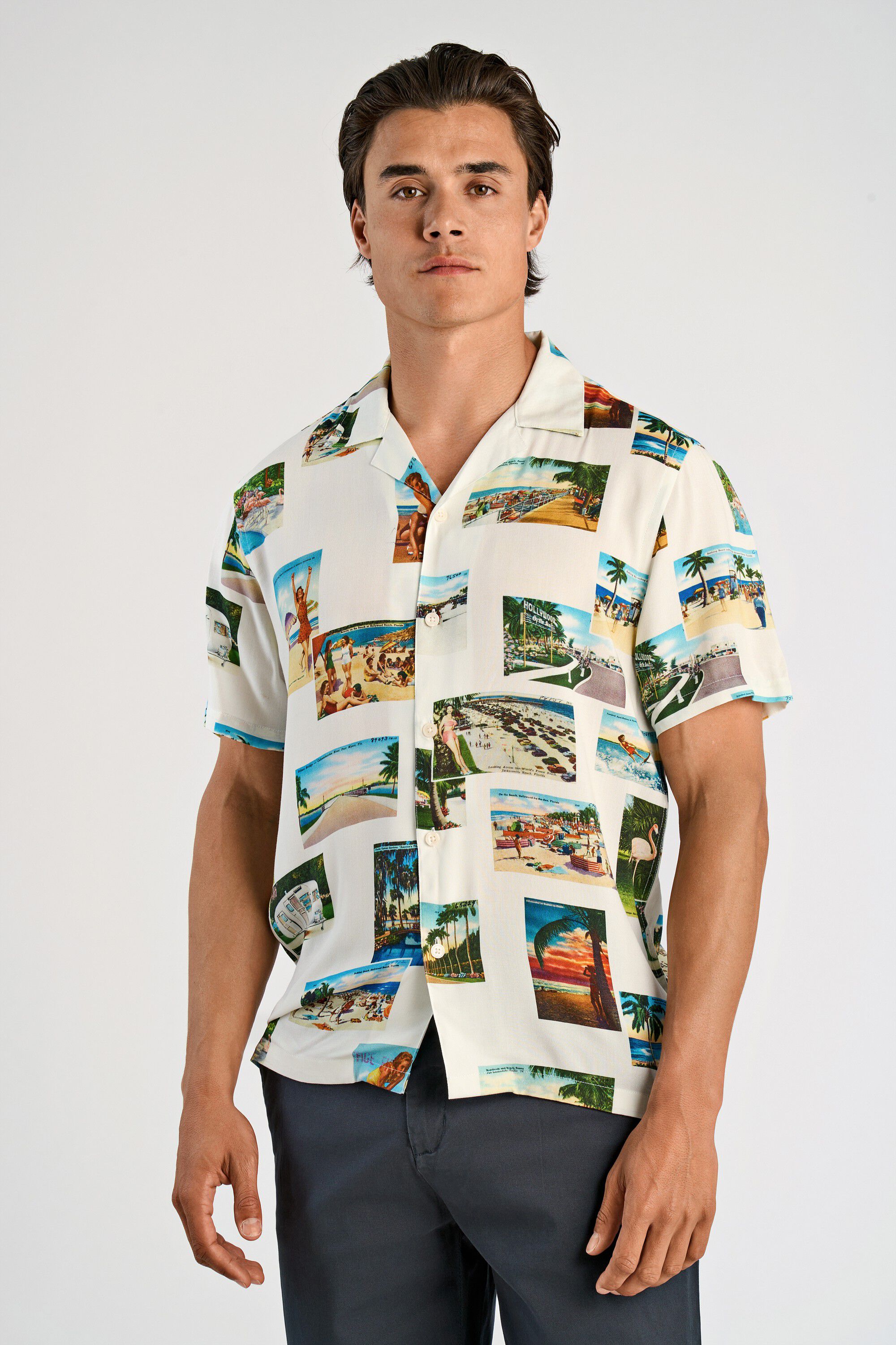 Resort viscose aop shirt S/S