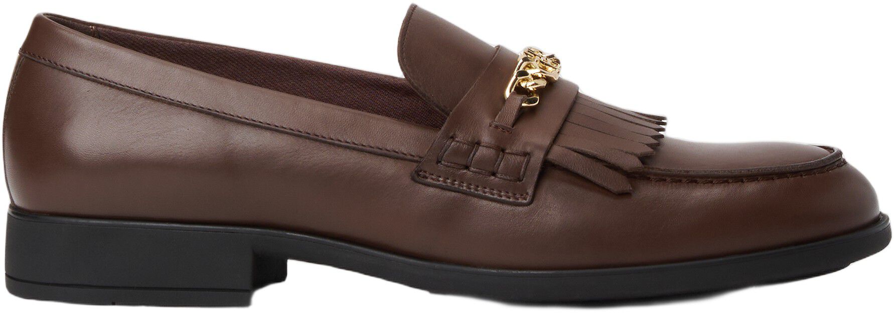 TH CHAIN FRINGE LEATHER LOAFER