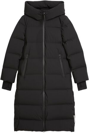 Waterproof Down Puffer Coat, with hood, side slits