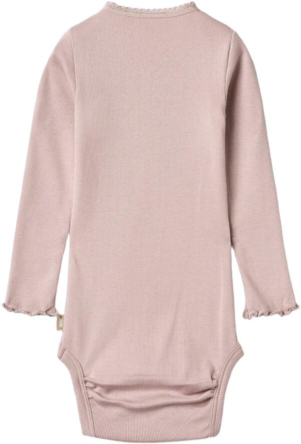 Langærmet Blonde Rib Body Lotta